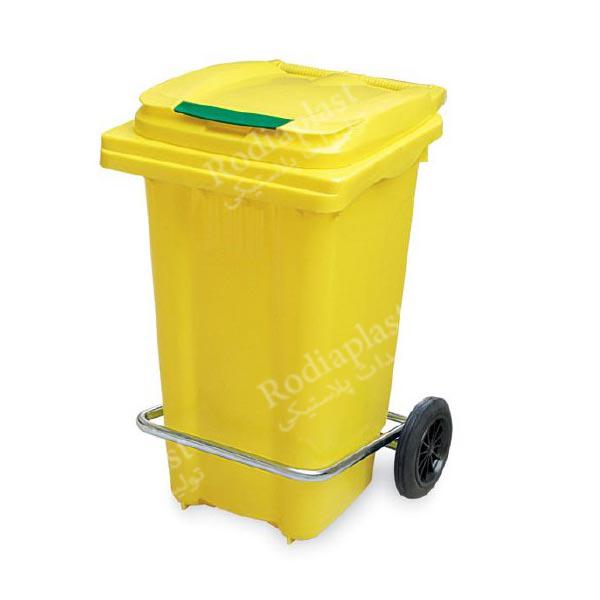 سطل زباله پدالدار 100 لیتری