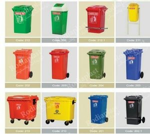 سطل زباله ارزان پلاستیکی