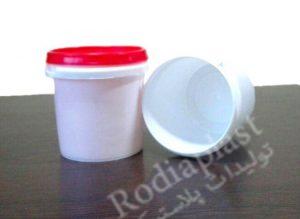 سطل پلاستیکی یک کیلویی