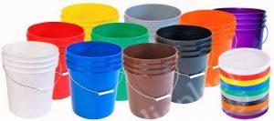 انواع و اقسام سطل پلاستیکی