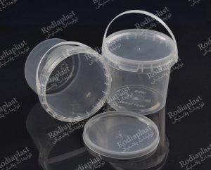 انواع سطل پلاستیکی یک کیلویی